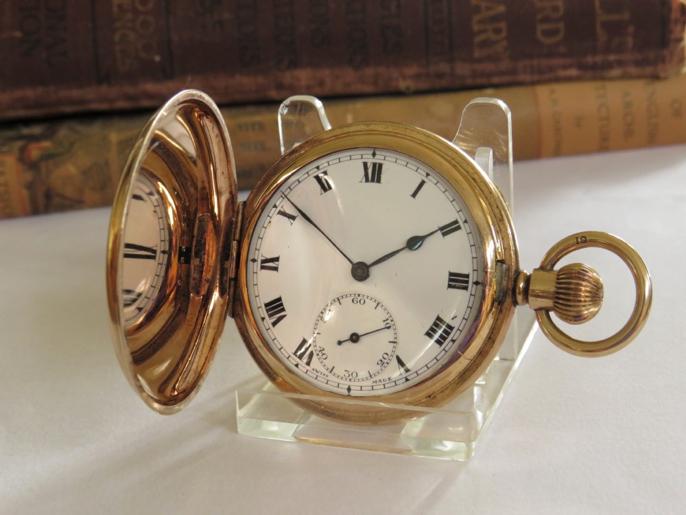 1920s Cyma full hunter pocket watch