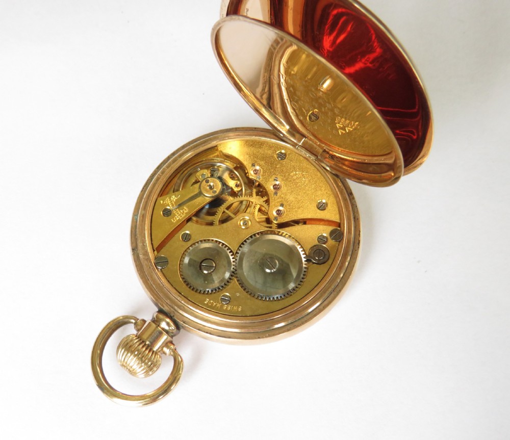 Antique Stauffer & Co pocket watch View III