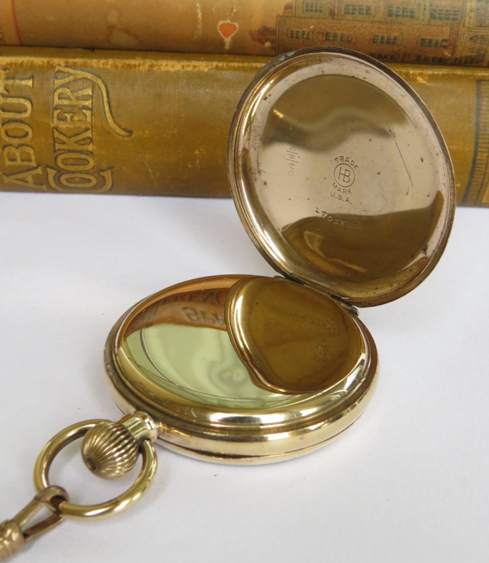 Antique Limit pocket watch and chain View IV