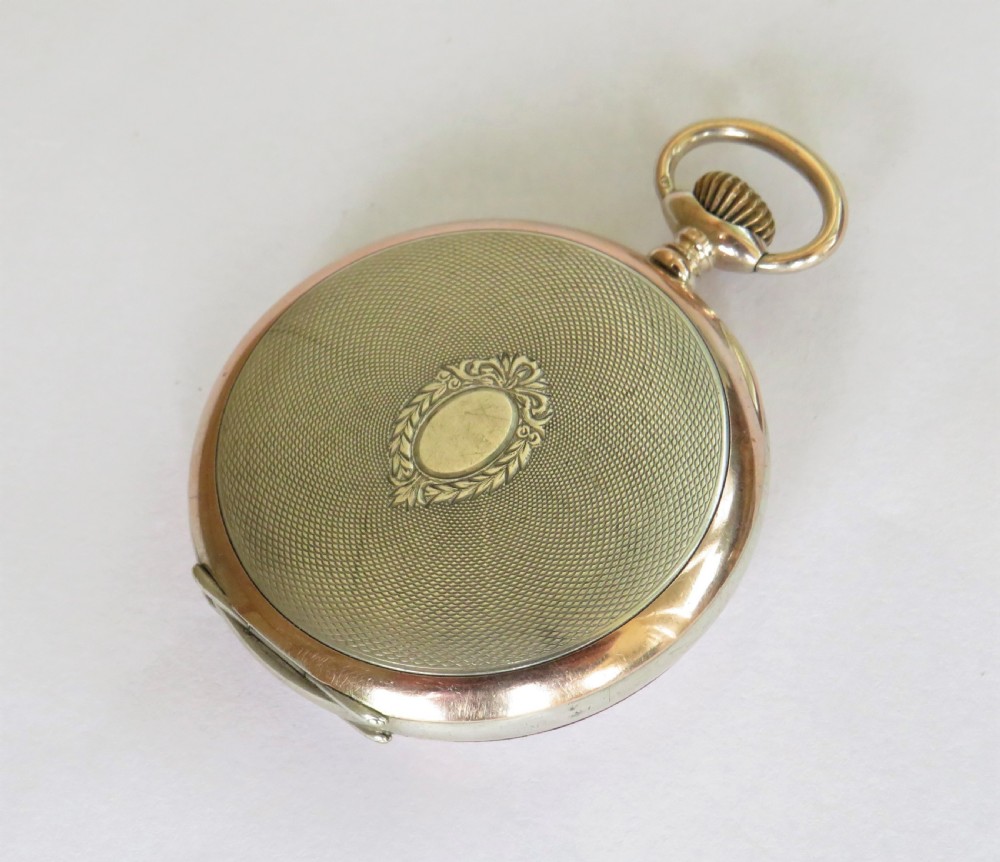 Antique Longines pocket watch, 1928 View V