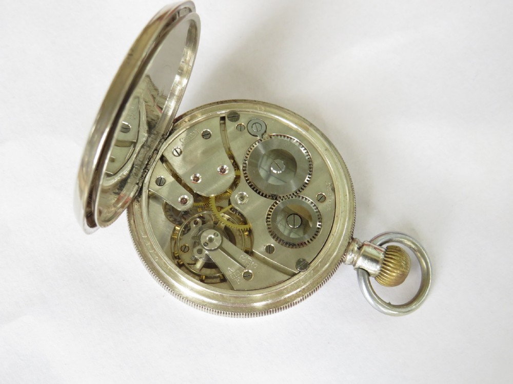 Silver Limit pocket watch, 1922 View III