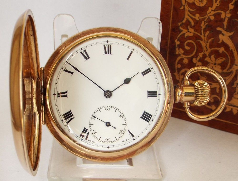 1920s Cyma Admiral full hunter pocket watch. 