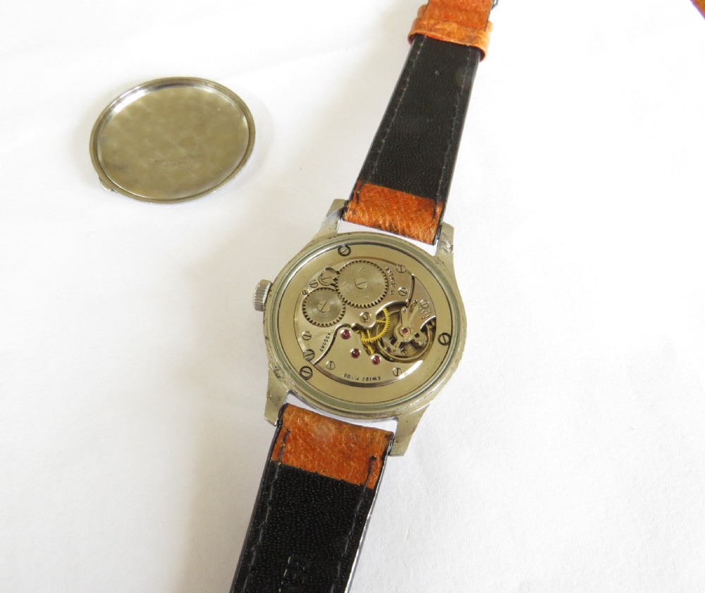 Gents 1940s Cyma Watersport wrist watch View V