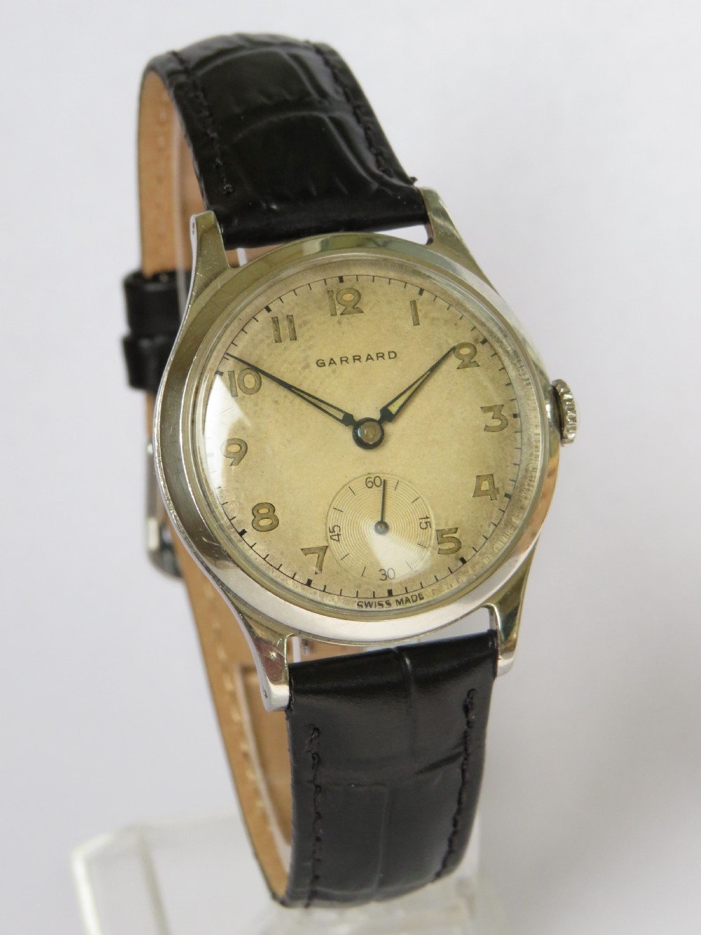 Gents 1950s Garrard wrist watch View II