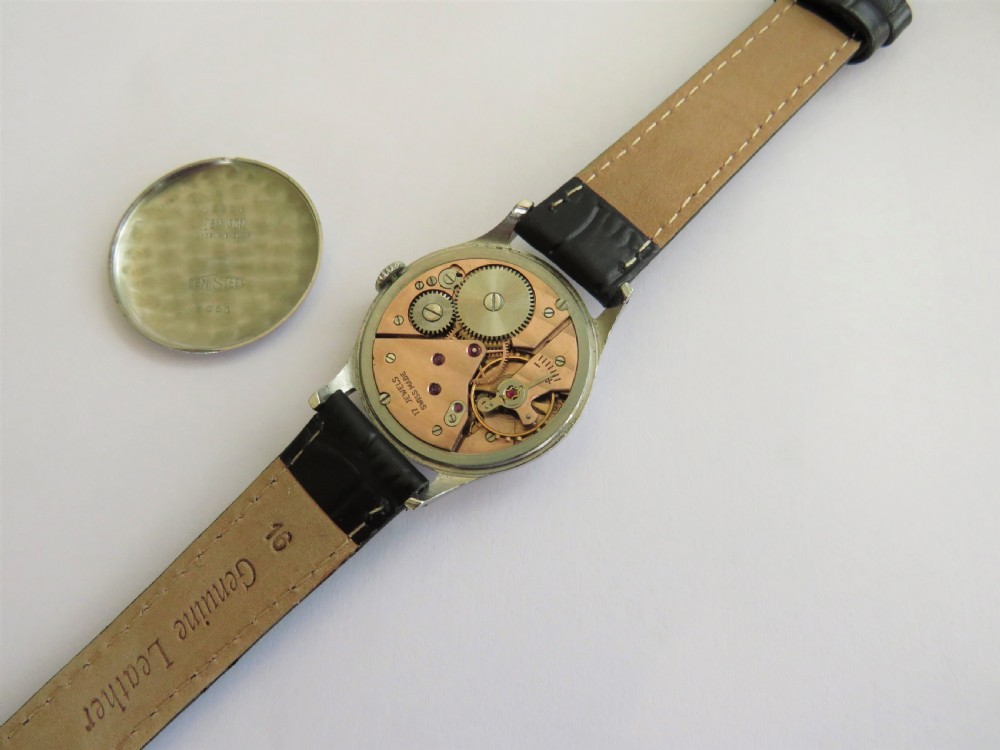 Gents 1950s Garrard wrist watch View V