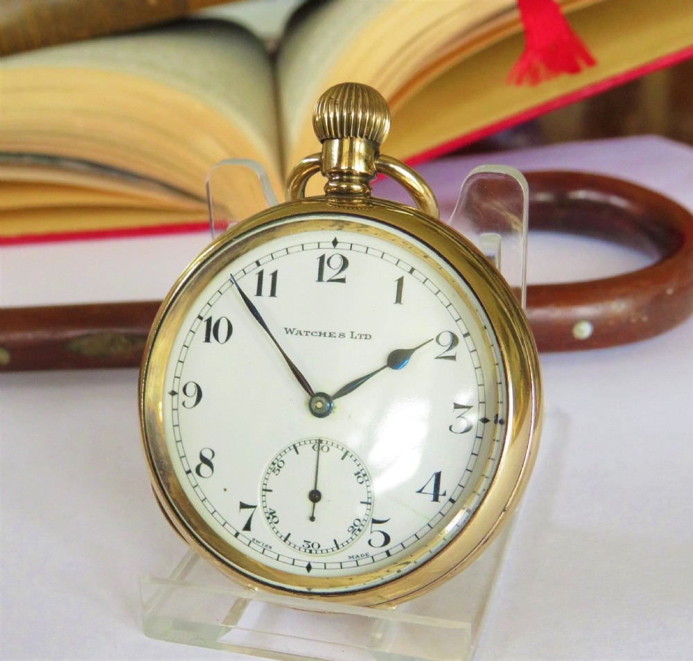 1930s Swiss chronometer grade pocket watch