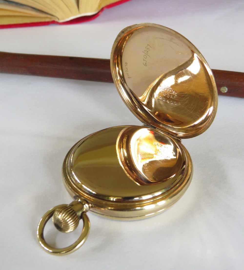 1930s Swiss chronometer grade pocket watch View III