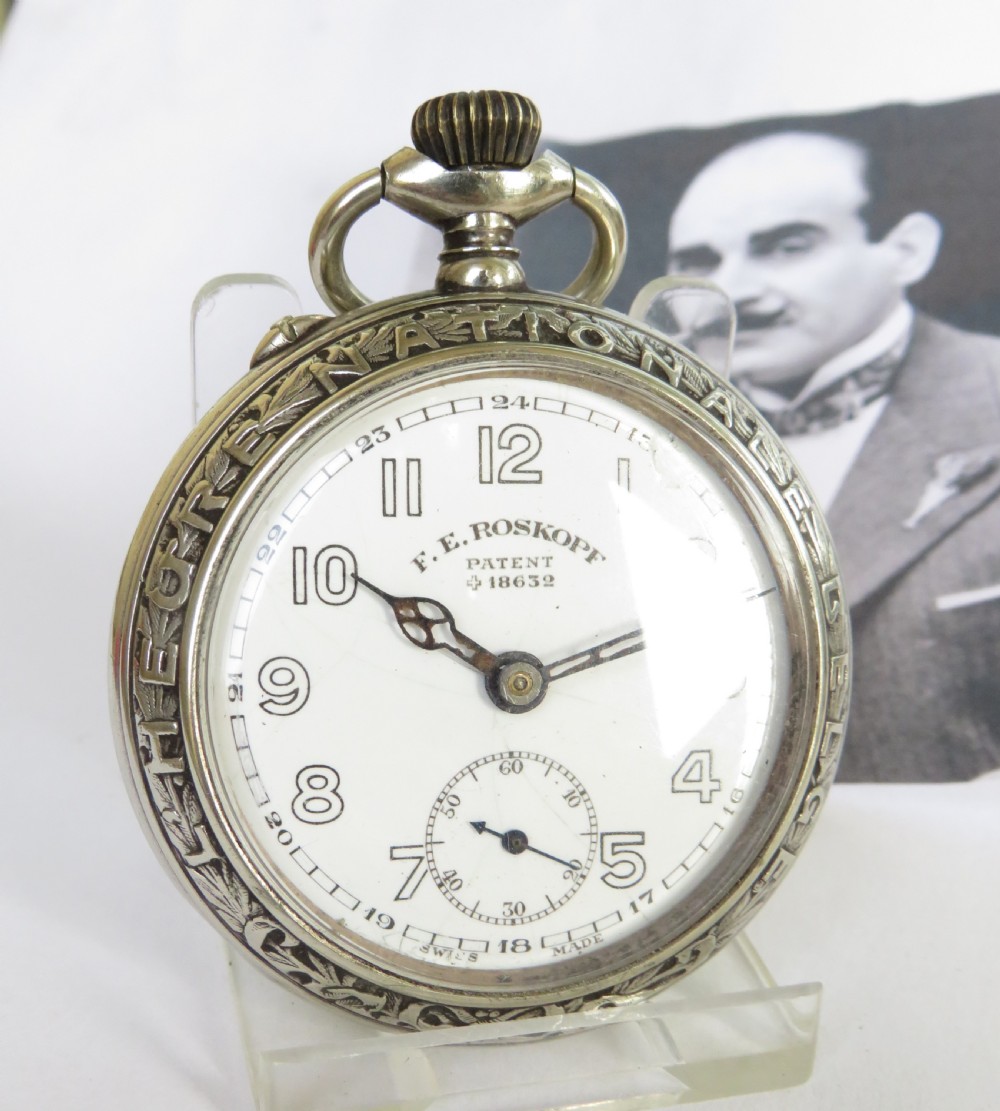 Antique F E Roskopf pocket watch View II