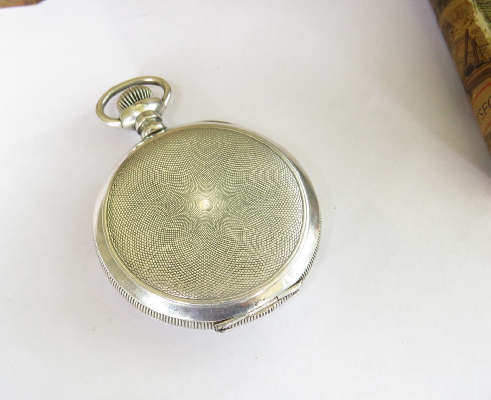 1930s Syren full hunter pocket watch View III