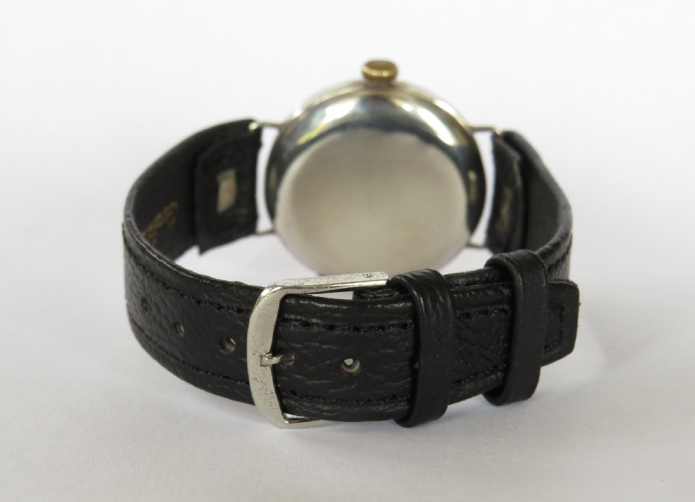 Gents silver Fonetainemelon wrist watch, 1923 View V