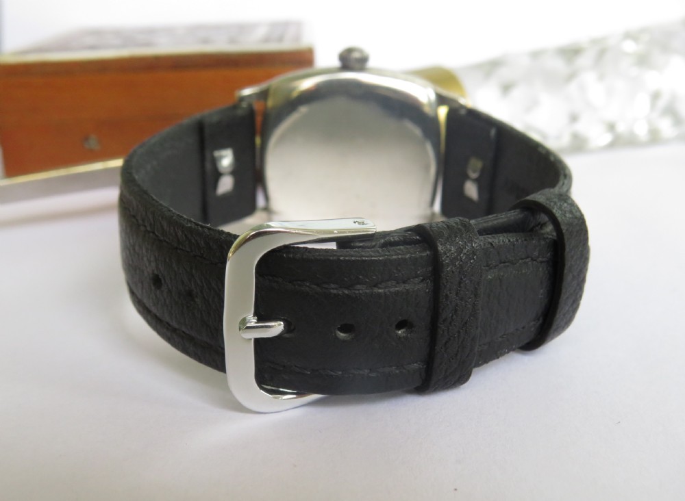 Gents silver Omega wrist watch, c1930 View IV