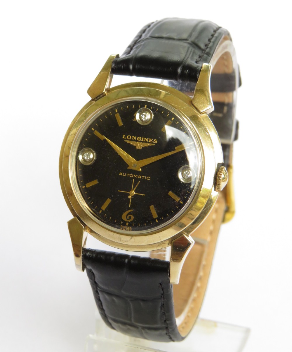Gents Longines automatic wrist watch, 1953
