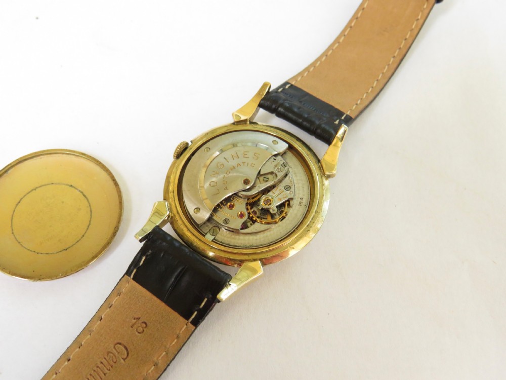 Gents Longines automatic wrist watch, 1953 View IV