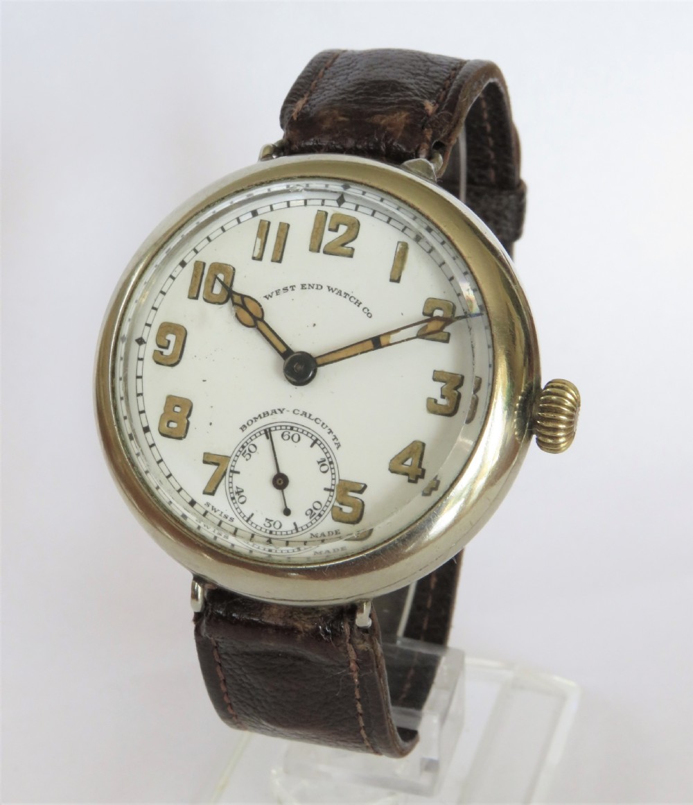 Gents large West End Watch Company wrist watch