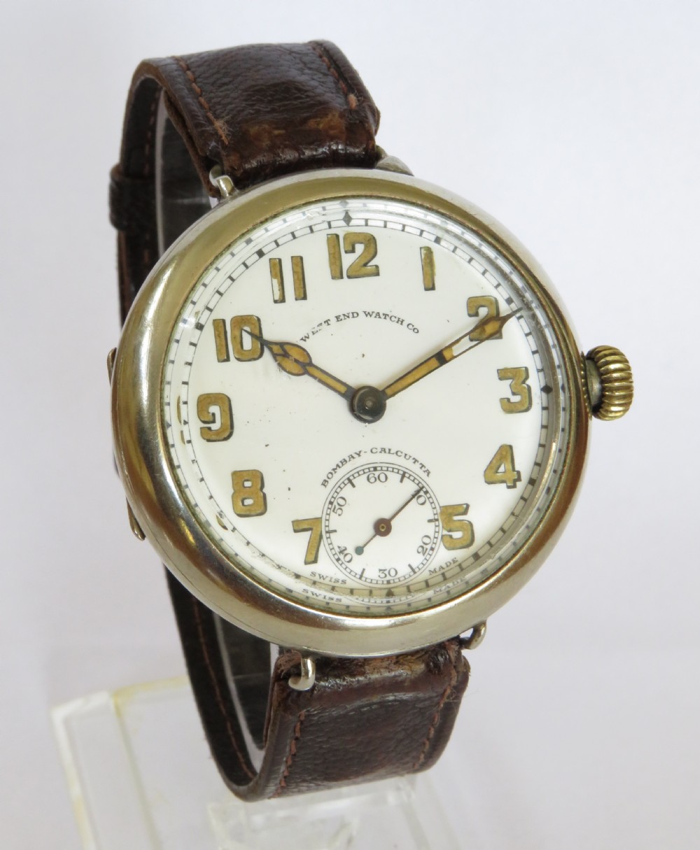 Gents large West End Watch Company wrist watch View III