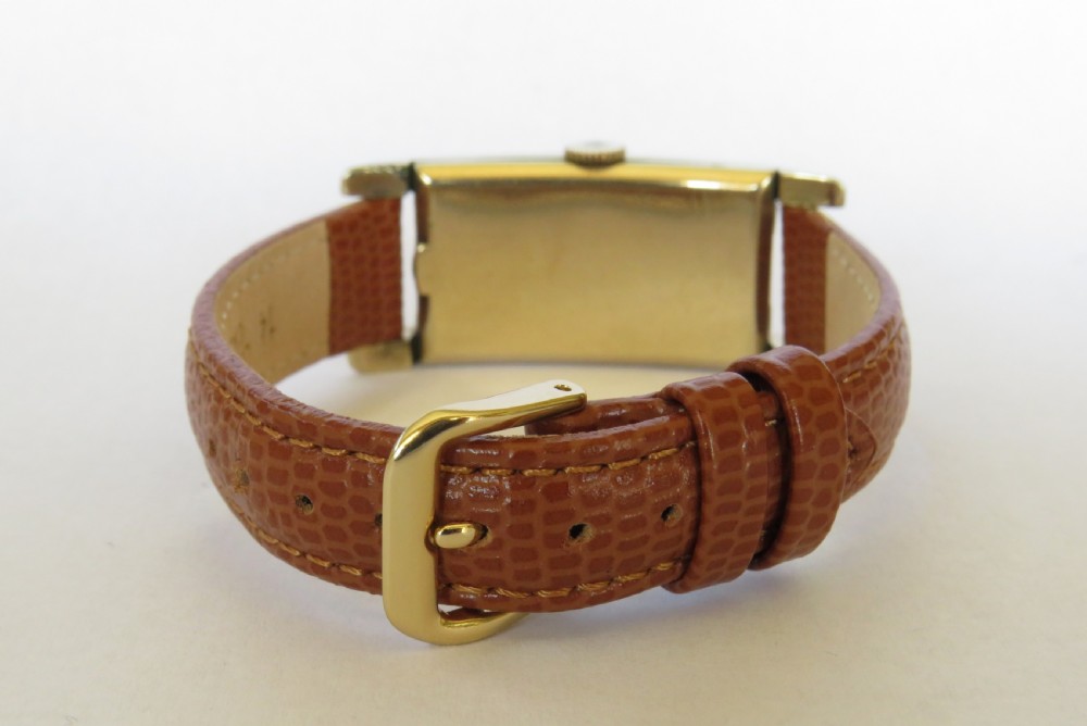Gents 1939 Longines Art Deco wrist watch View III