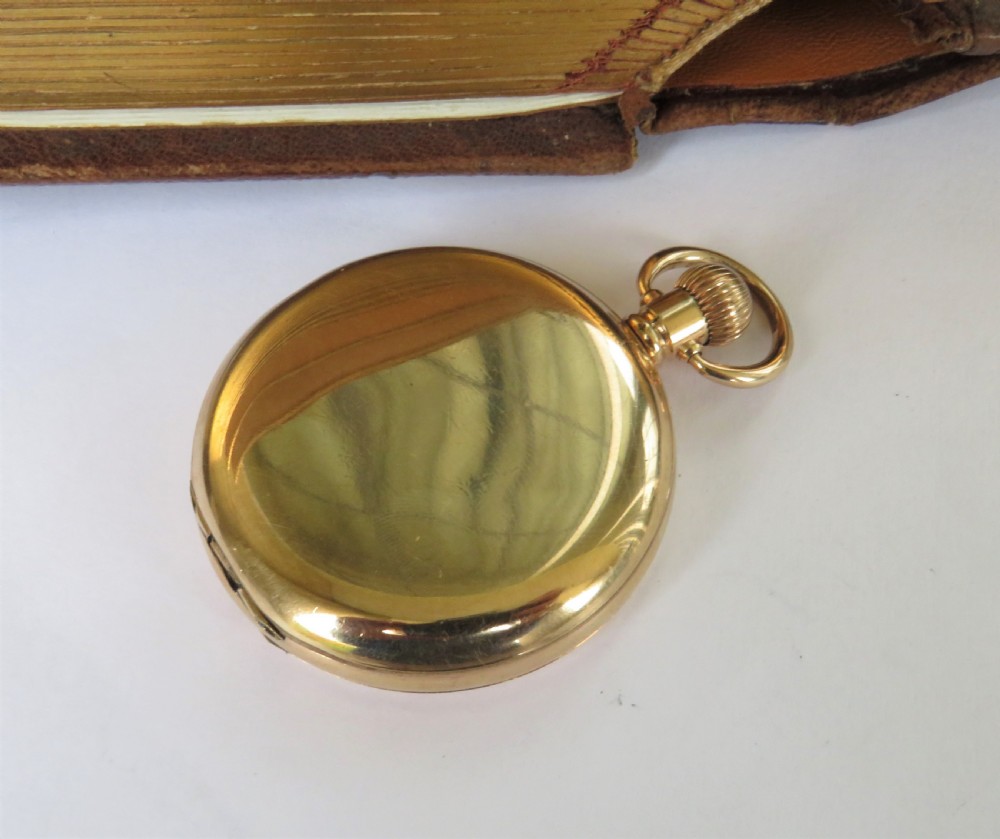 1924 Waltham Riverside railroad grade hunter watch View II