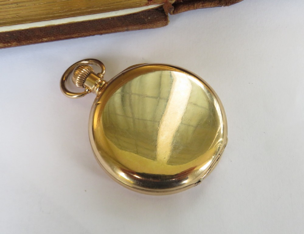 1924 Waltham Riverside railroad grade hunter watch View IV