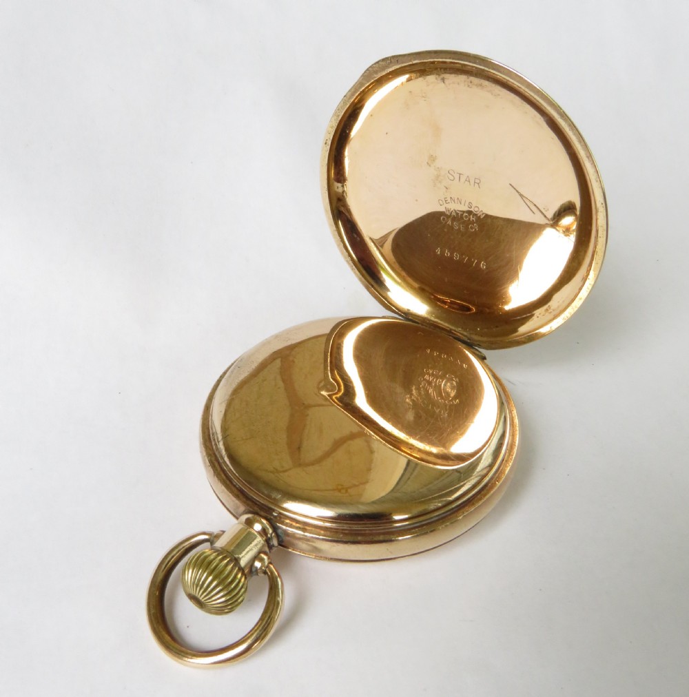 A boxed “Everite” full hunter pocket watch from H Samuel. View IV
