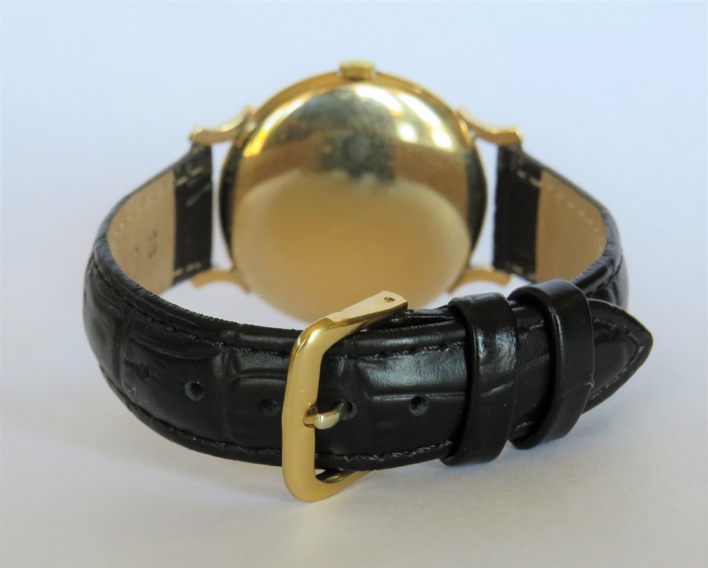 Gents 9ct wrist watch from J W Benson, 1958 View IV
