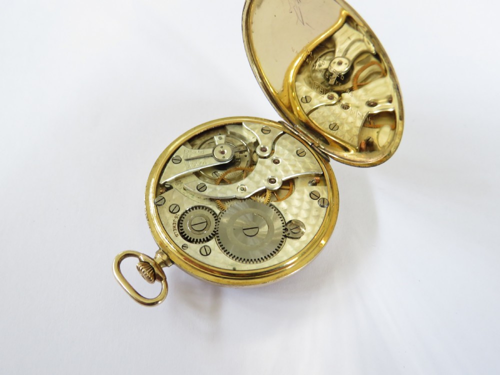 1930s Oxford pocket watch by Langendorf View III