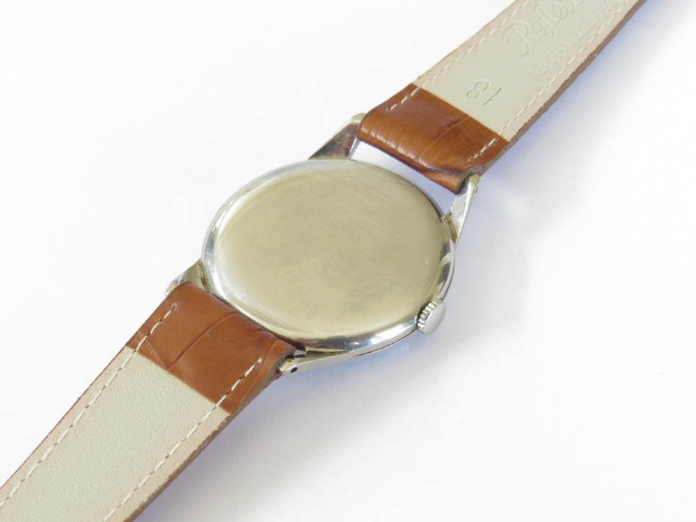 Gents 1950s Movado wrist watch View IV