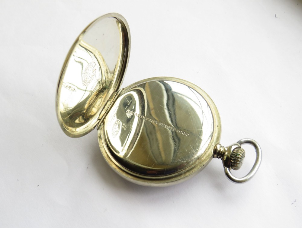 1939 WW2 Zenith pocket watch, stamped HS3 View VI