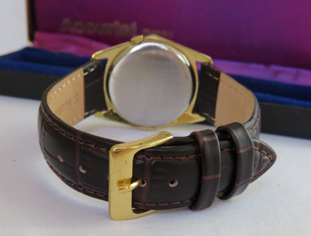 Gents 1960s Accurist Shockmaster wrist watch View IV