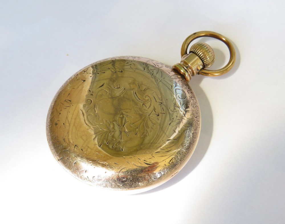 Antique Waltham pocket watch, 1898 View III