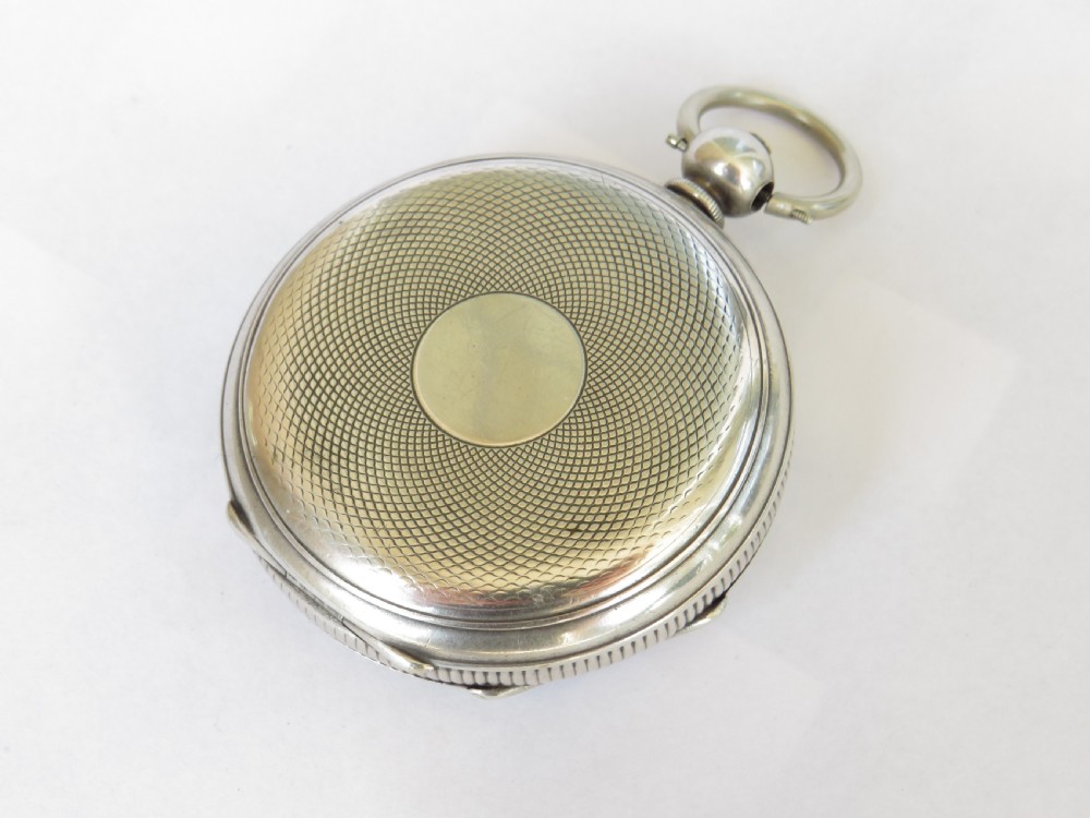 Antique silver pocket watch, circa 1900 View IV
