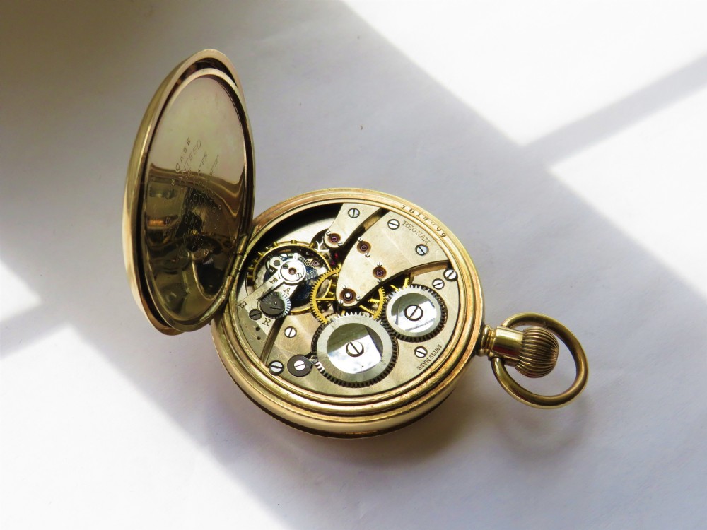 Antique Regnam full hunter pocket watch, Royal Arsenal View V