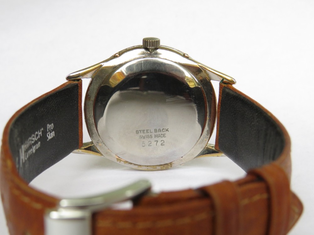 Gents 1950s triple date wrist watch View II
