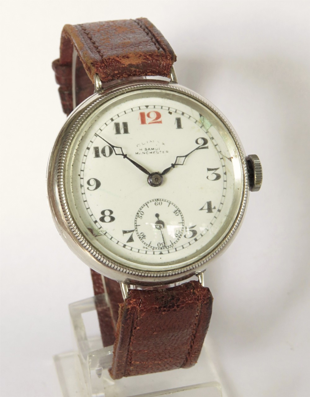Gents silver Climax wrist watch, 1917 View II