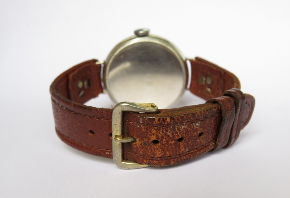 Gents silver Climax wrist watch, 1917 View IV