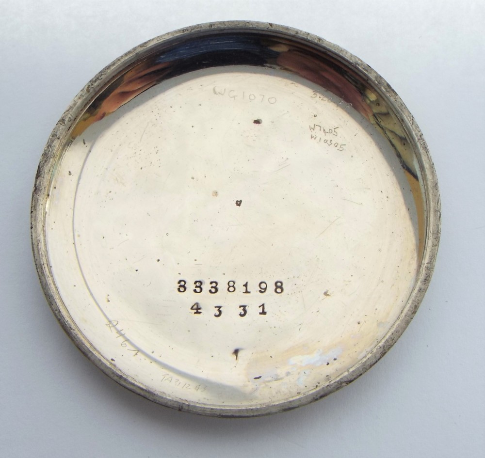 A 1920s Rands pocket watch, retailed by Waite & Son Cheltenham. View IV