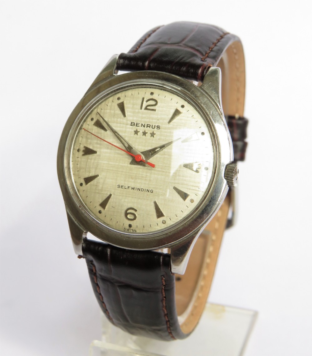 Gents 1950s Benrus wrist watch