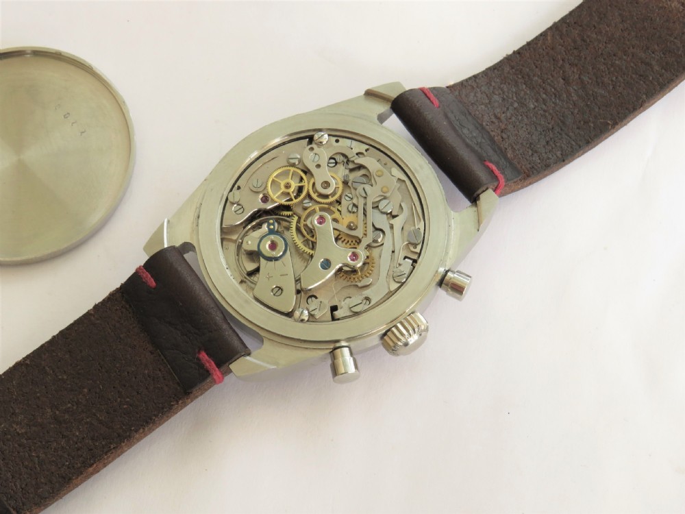 Gents 1950s Chronographe Suisse in super condition View III