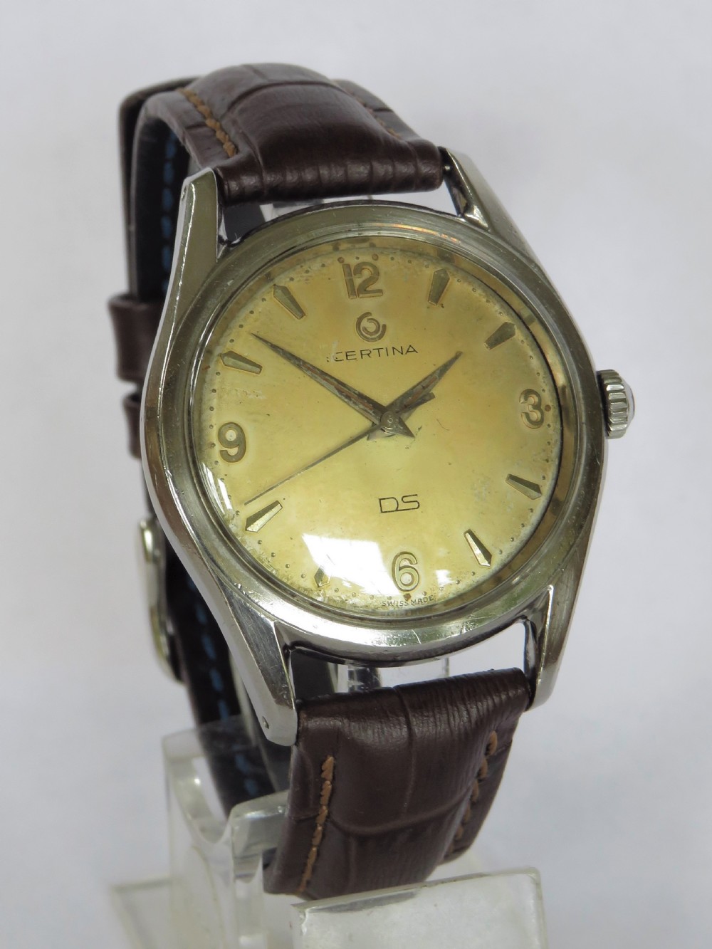 Gents Certina DS automatic wrist watch, circa 1960 View II
