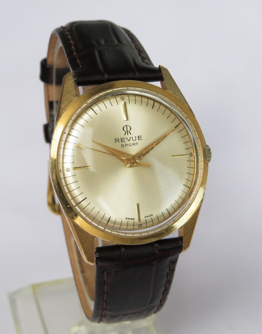Gents 1950s Revue Sport wrist watch View II