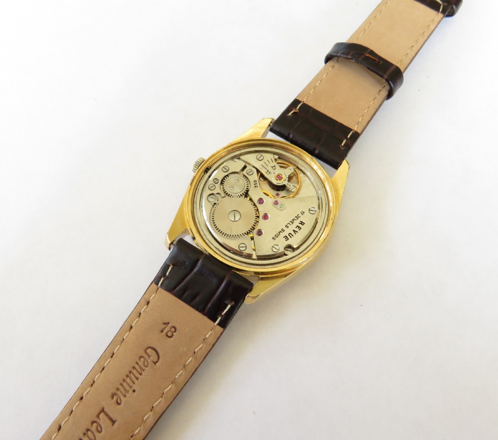 Gents 1950s Revue Sport wrist watch View III