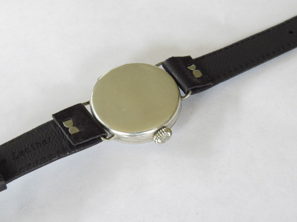 Gents 1924 silver Texa wrist watch View IV