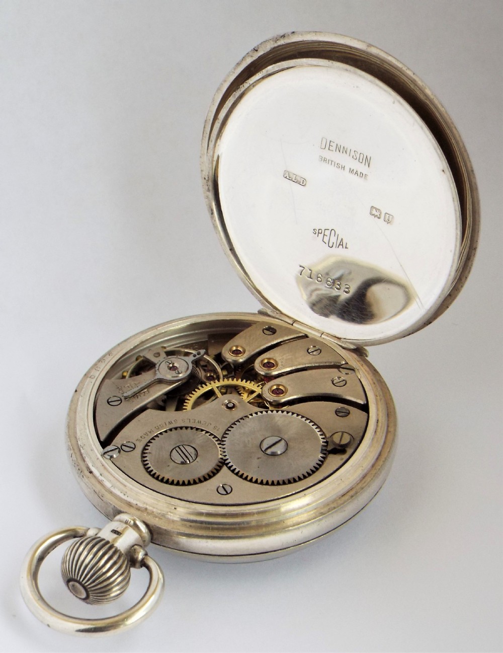 A 1940s silver H Samuel 