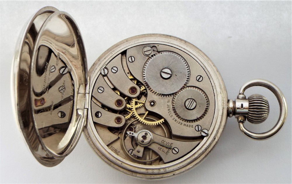 A 1940s silver H Samuel 