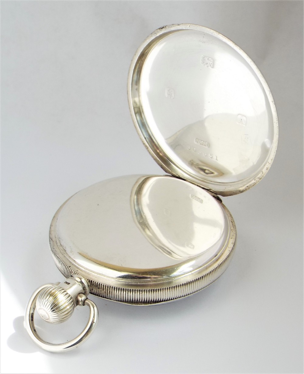 A 1920s Silver Limit pocket watch. View III
