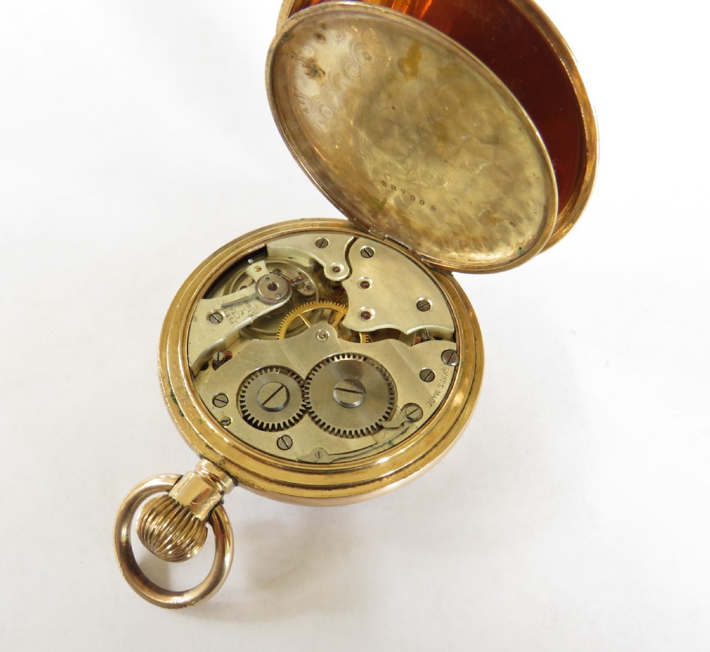 1930s Swiss pocket watch View IV