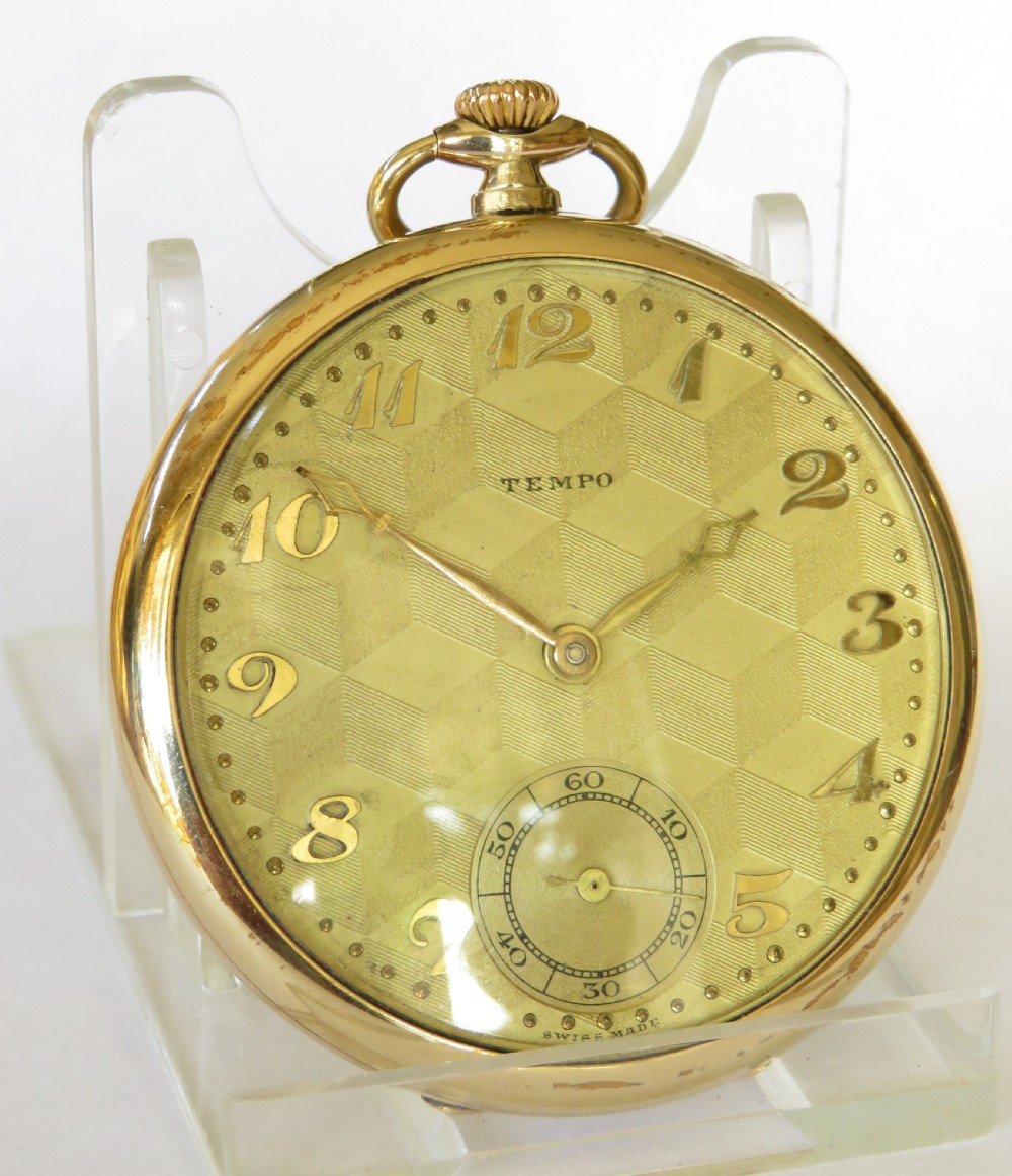 1930s Tempo pocket watch View II