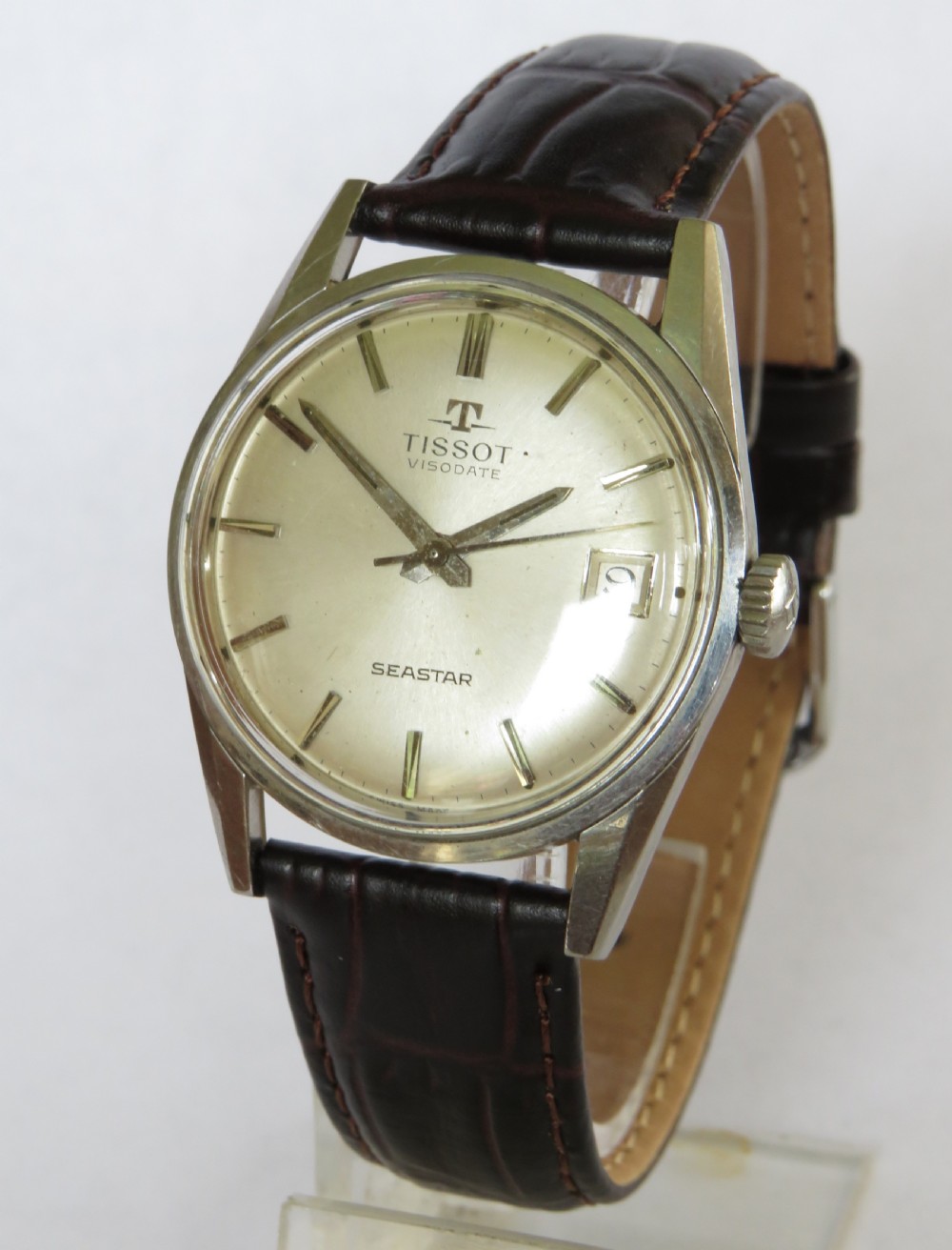Gents Tissot Visodate Seastar wrist watch, 1961 View II