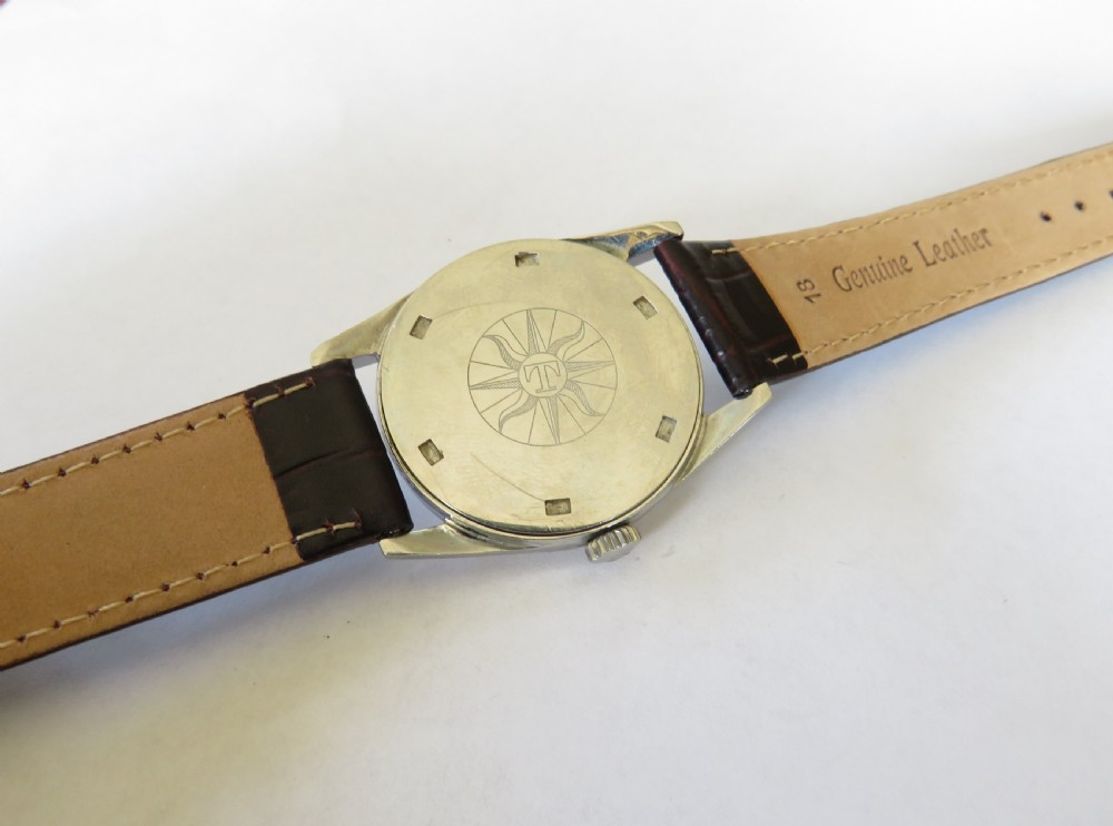 Gents Tissot Visodate Seastar wrist watch, 1961 View IV