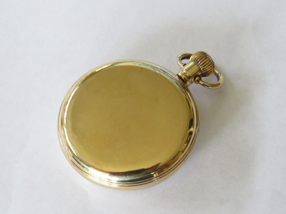 1950s Smiths De Luxe pocket watch, made in England View IV