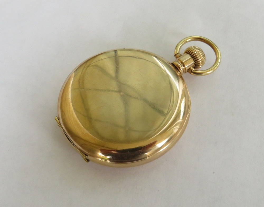 Waltham Bartlett full hunter pocket watch, 1918 View IV